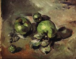 Paul Cezanne Green Apples